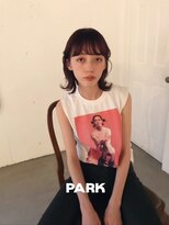 パーク(PARK)&nbsp;ウルフカット顔まわりレイヤー顔まわりカットニュアンスパーマ