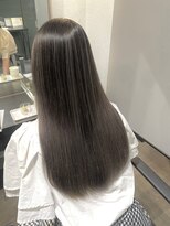 マーシュ(marshu)&nbsp;シルバーグレー☆バレイヤージュカラー