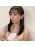 生ストレートパーマ＋カット ￥16200