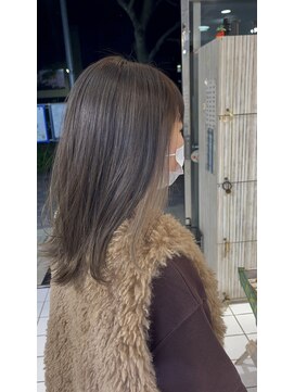 ヘア フラッグ 西葛西店(hair flag) 【イヤリングカラー】でおしゃれに