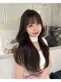 ロングレイヤーで韓国巻き♪