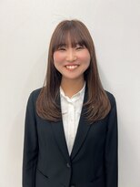 メルバイグラフ 梅田(mel by GRAFF) 可愛くなりすぎない大人顔まわりレイヤーカット