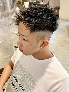 アンククロス 渋谷(ANKH CROSS) フェード/ジェットモヒカン/短髪/メンズショート/メンズカット