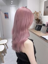 ペレ 渋谷(PELE)&nbsp;イメチェン/ホワイトブロンド/外ハネボブ/ワイドバング/渋谷