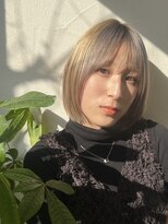 ミュー(miyuu)&nbsp;“顔骨格似合わせカット,,切りっぱなしボブ