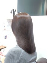 ヘアー グリーン(hair green) 30代40代50代/ツヤ髪ストレート/ミディアムロング