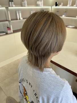 クララ 守谷店(CLALA) マッシュウルフ×ハイトーン