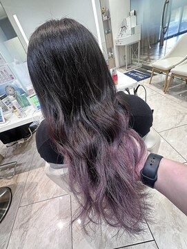 ケンジ 平塚 アネッタ(KENJE annetta) ★グラデーションカラー×パープルバイオレット