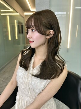 ボタン ハカタ(VOTAN hakata) 市野瀬裕奈/博多/韓国ヘア/顔周りカット/レイヤー/前髪/オリーブ