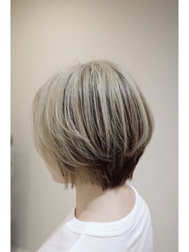 ブリーチハイライト+フルカラー+カット