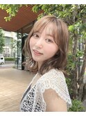 髪質改善ストレート/ミディアムヘア/モテ髪/艶髪/天神美容室