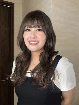 ソレイユトウキョウシブヤ(SOLEIL TOKYO shibuya) ロングレイヤー顔まわりレイヤーグレージュ