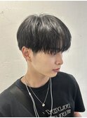 メンズカット/韓国ヘア/メンズパーマ/センターパート
