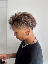 メンズサロン キング 心斎橋店(Men’s salon K!ng) ホワイトメッシュ/ツイスト/ツイスパ/パーマ/メンズ/眉毛/心斎橋