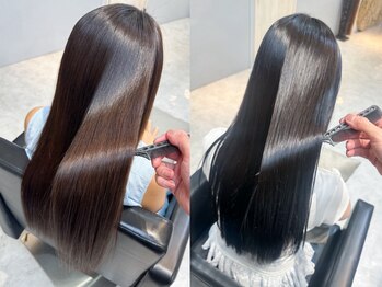 オルメント 天満 南森町(ORL'MENT)の写真/駅徒歩5分◇扱いやすさ◎《髪質改善》で自然で柔らかな仕上がりに♪【天満/南森町/髪質改善/縮毛矯正】