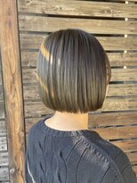 アミリアバイザザ(amiliea by ZA/ZA)&nbsp;ミニボブ×オリーブカラー◎