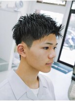 ラフカッターズ 立川店別館&nbsp;スパイキーショート【立川/理容室/床屋/顔剃り/シェービング】