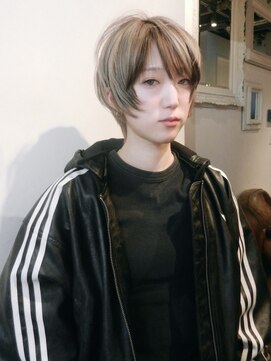 ブロック ジャポン(bloc japon) ショートウルフ レイヤーショート デザインカラー