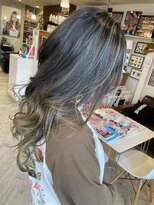 ヘア メイク ココ(hair make coco)&nbsp;透明感ブリバリ★カーキグレー
