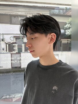 シエル バイ ケンジ 登戸 生田(CIEL by KENJE) 波巻きツイストスパイラル/リバースセンターパート/生田