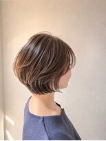 モック 蒲生四丁目店(moc)&nbsp;女性らしいショートボブスタイル