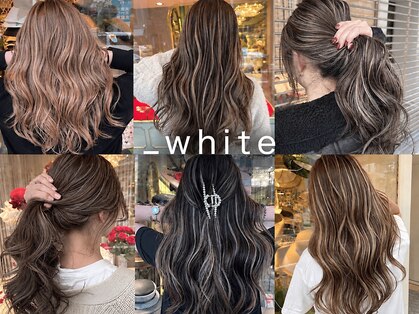 アンダーバーホワイト(_white)の写真