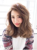 外国人風ミディアムウェーブ