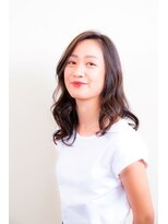 ダアッカ(da acca) 30代40代★大人かわいい無造作カール×暗髪ウェーブ