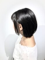 アディクト 綾瀬(ADDICT)&nbsp;【ADDICT_YuuYa】ニュアンスボブ_ワンポイントグレージュ