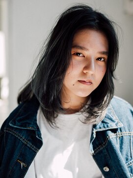 グランシャリオ 笹塚店(Grand Chariot) 【GrandChariot 笹塚】流し前髪のふわっとセミディ