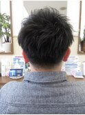 【見附・今町】束感カット ツーブロショート
