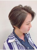 スッキリ色気のあるハンサムショート☆+.・