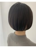 内巻きミニボブ