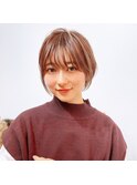 【Chill】大人かわいいホワイトアッシュクールショートパーマ