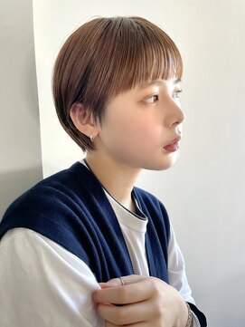 シータ(sheta) 表参道sheta/中澤美緒ココアベージュ大人ガーリーショートヘア