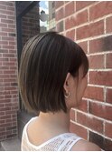 イメチェンヘアスタイル×きりっぱなし