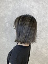 ヘアーアンドメイク ブロッサム 志木南口店(HAIR&MAKE Blossom) ハイライトカラーミルクティーベージュブリーチカラー髪質改善