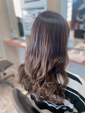 ウィズ ANNEX店(With) つやつやアッシュブラウンで冬髪！
