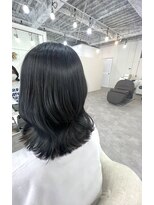 プフ(PUFU)&nbsp;ブルーブラック