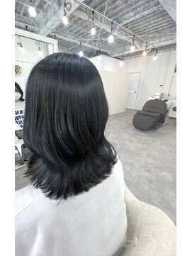 プフ(PUFU) ブルーブラック