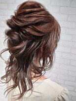 ソイル(SOiL) ハーフアップアレンジ