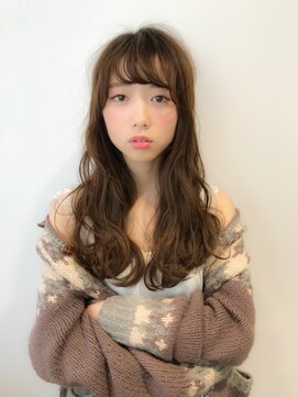 ウィステリア 銀座(WISTERIA) 【遠藤】愛されゆる巻きモテロングナチュラルブラウン20代30代