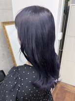 メルシー トータル ブランディング サロン(merci TOTAL BRANDING SALON)&nbsp;ネイビーバイオレット/韓国ウェーブ/merci横浜