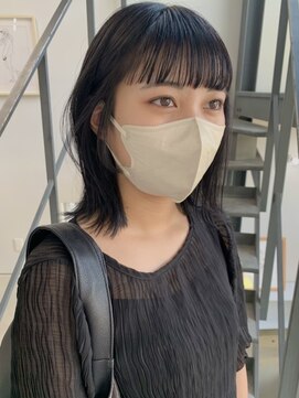 ヘアー アイス 御器所本店(HAIR ICI) ワイドバング×もみれげカット