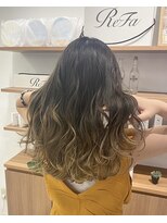 アンドバイモードケイズ (and by MODE K's)&nbsp;【サロンスタイル】ナチュラルミルクティーグラデーション