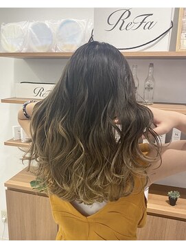 アンドバイモードケイズ (and by MODE K's) 【サロンスタイル】ナチュラルミルクティーグラデーション