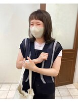 キジ(kiji) 【kiji】オン眉×ミディ　＃久屋美容院＃丸の内美容院＃髪質改善