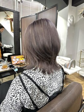 アルカナ 明治神宮前原宿(ARCANA) ショコラアッシュ　ヘルシースタイル　ふんわりカール　大人