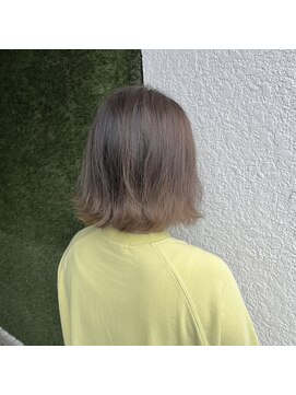 チーク(CHiiK) ベージュ×裾カラー（エンドカラー）