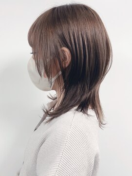 モリオフロムロンドン 原宿本店(morio from London) 【morio原宿】マッシュウルフ グレージュ